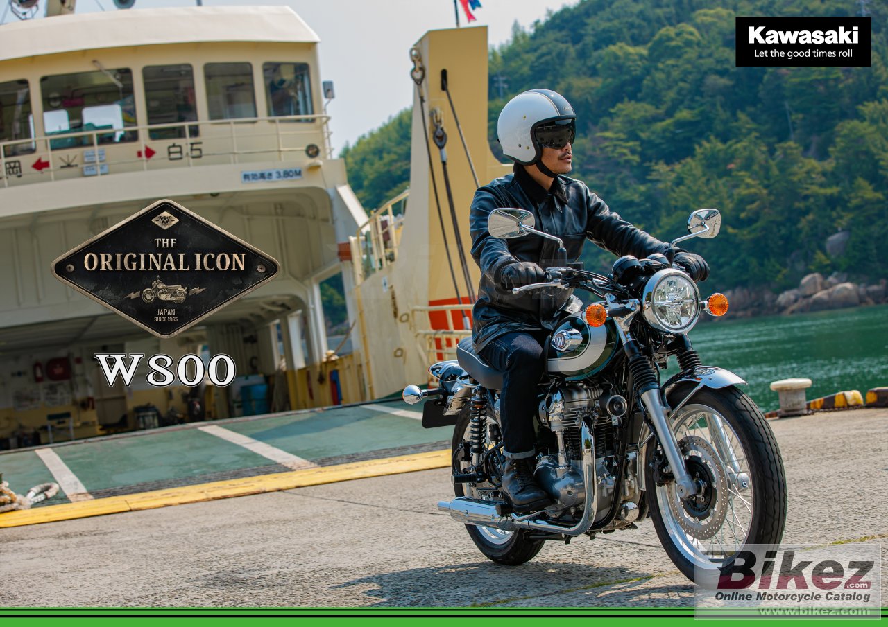 Kawasaki W800 Poster kawasaki-w800-poster